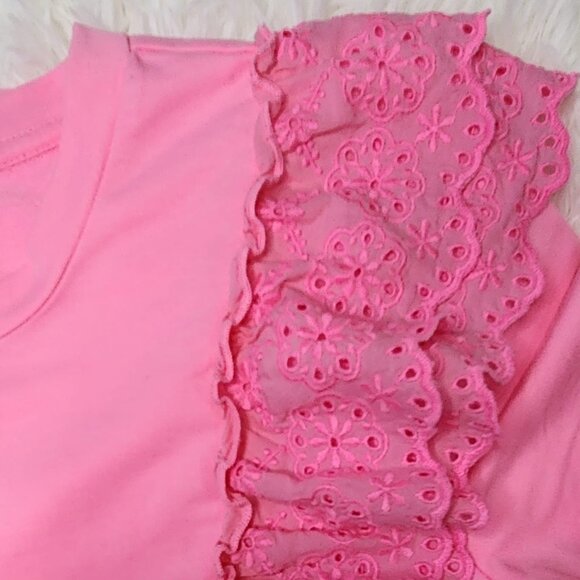 Lilly Pulitzer Deva Sweatshirt "Pink Shandy" - Picture 5 of 7